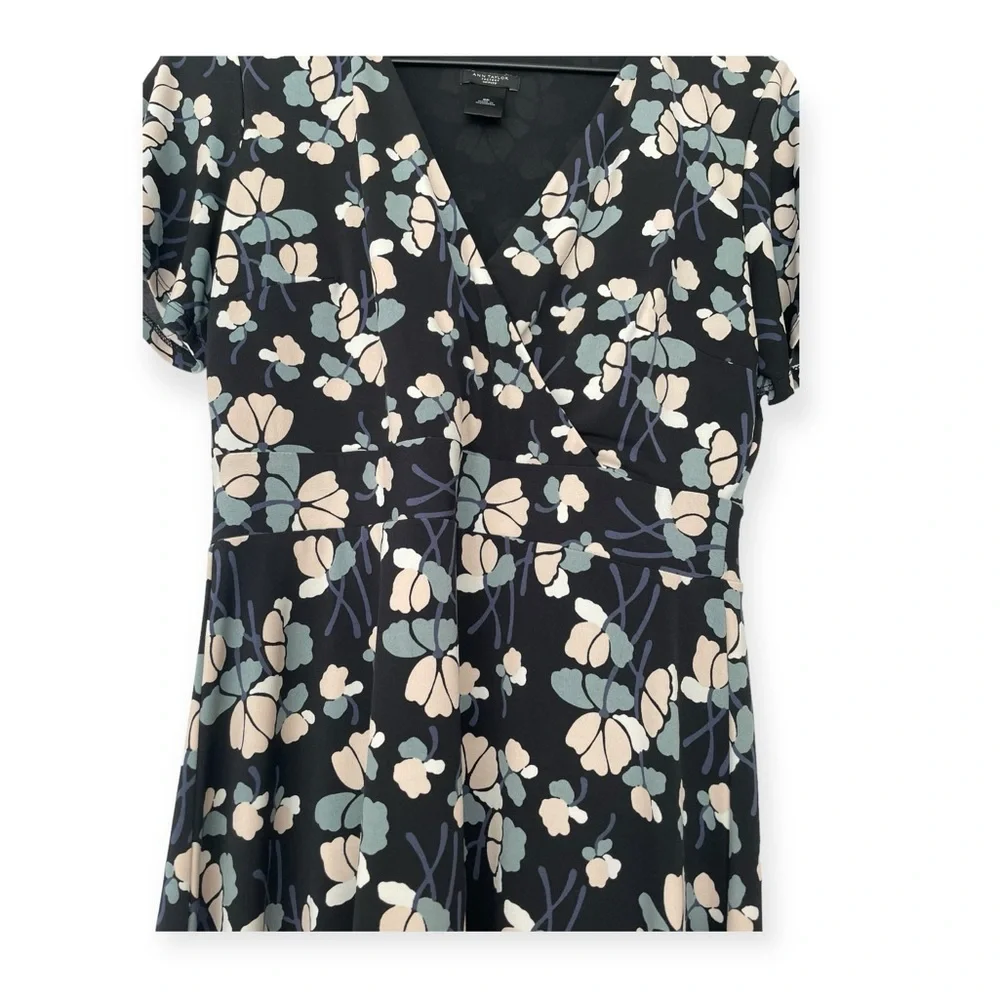 Ann Taylor Factory Petites faux wrap dress